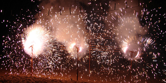 Villa Kusum Fire Works